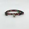 Holiday Cat Collar With Optional Flower Or Bow Tie Red And Green Christmas Candy Breakaway Collar Adjustable Sizes S Kitten, M, L product 2
